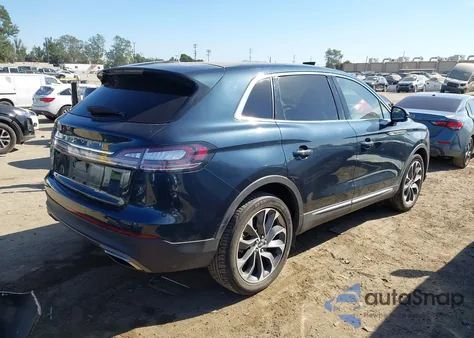 2023 Lincoln Nautilus Reserve из США, поврежденный, VIN 2LMPJ8K99PBL24689